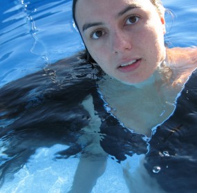 michelle_in_the_pool